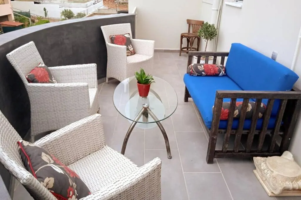 Οcean Blue Apartment In Chania Koumpeli Greece